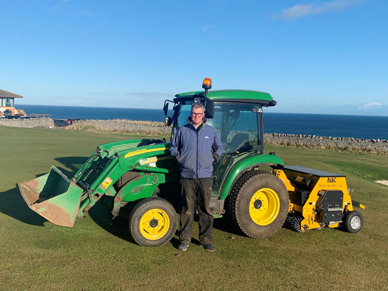 Eyemouth Golf Course Multi-Seeder