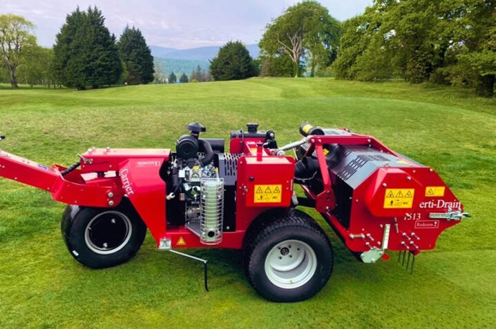 Afbeelding bij Carrier and Verti-Drain® combo keeps Warrenpoint GC dry and ready for winter play