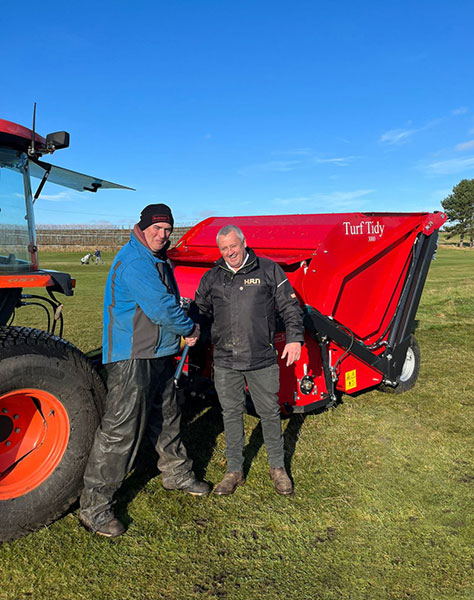 Turf Tidy - Arbroath Golf Links