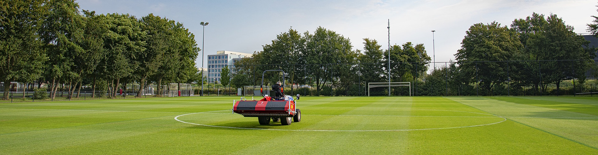 Hybrid Turf Care Made Easy with the New Scarivator by Redexim